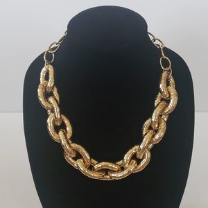 Chunky Large Link Statement Necklace
